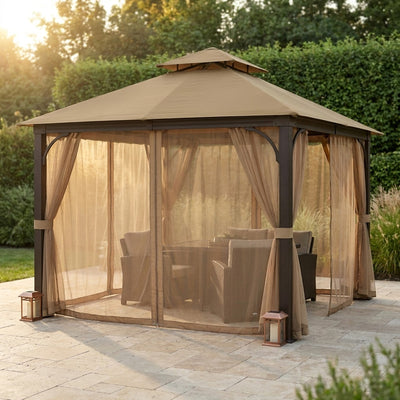 AuroraShade Marquis 12x12 Premium Canopy Gazebo