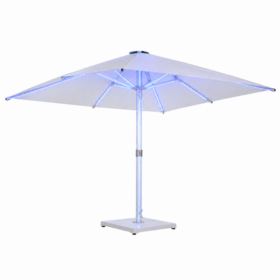 AuroraShade Illuminated Poolside Umbrella