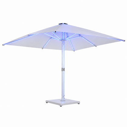 AuroraShade Illuminated Poolside Umbrella