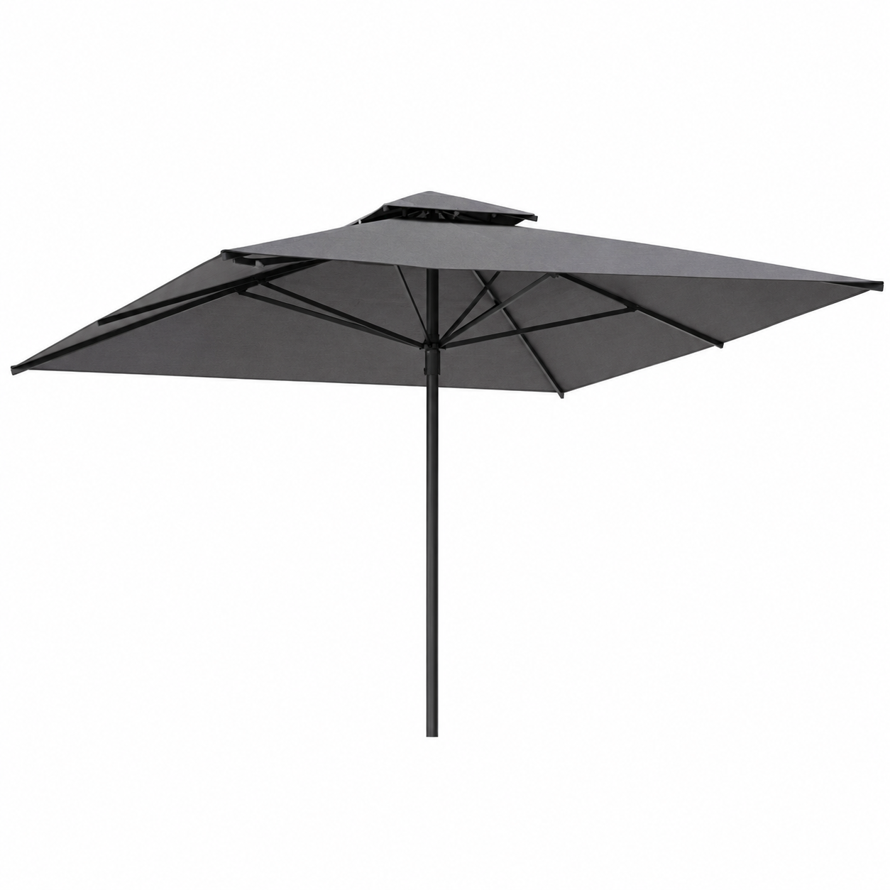 ShadeCraft Square Center Pole Patio Umbrella
