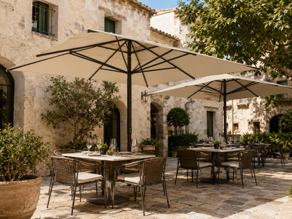 TerraLuxe Commercial Square Patio Umbrella