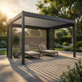 LumaShade Atria Screen Pergola