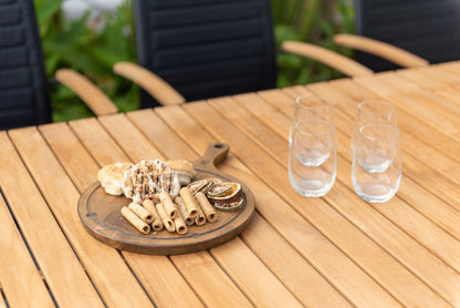 Portals Dark Rectangular Dining Table