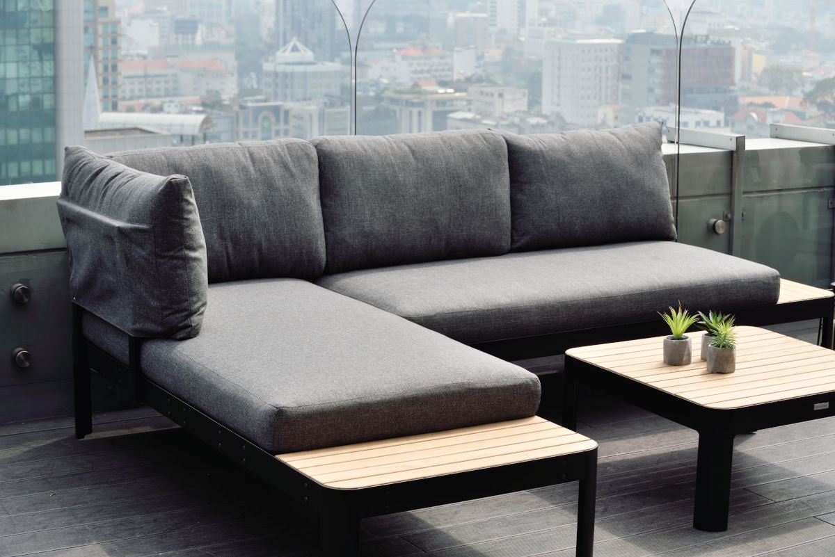 Portals Dark Modular Sofa 3pc Set