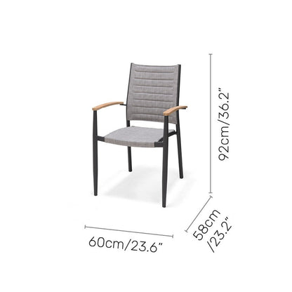 Topaz 4 Piece Small Rectangular Dining Set