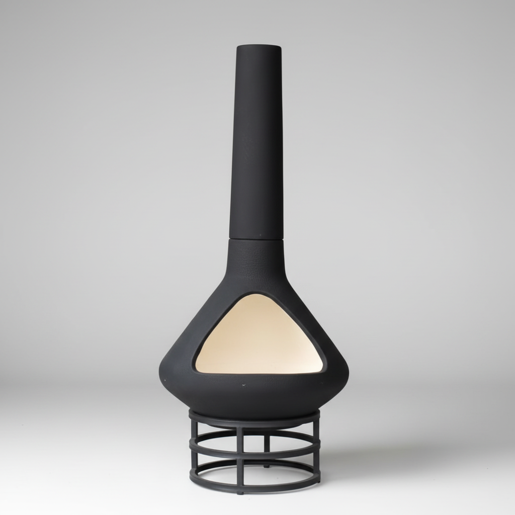 EmberCraft Nova Chiminea Fire Pit